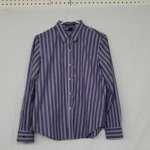 Lauren Ralph Lauren L/S Button Down Shirt Striped
